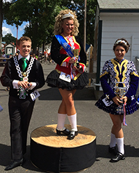 Anna wins first at the Prelim competition of the Constitution State Feis